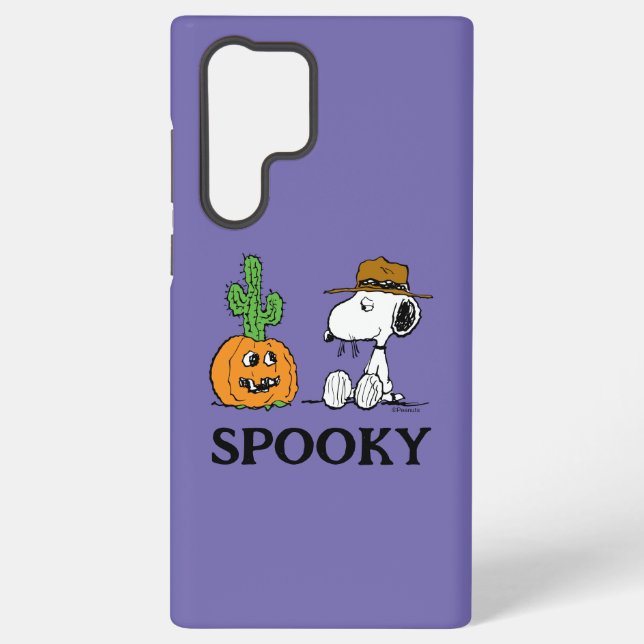 Peanuts | Spike's Desert Halloween Samsung Galaxy Case (Back)