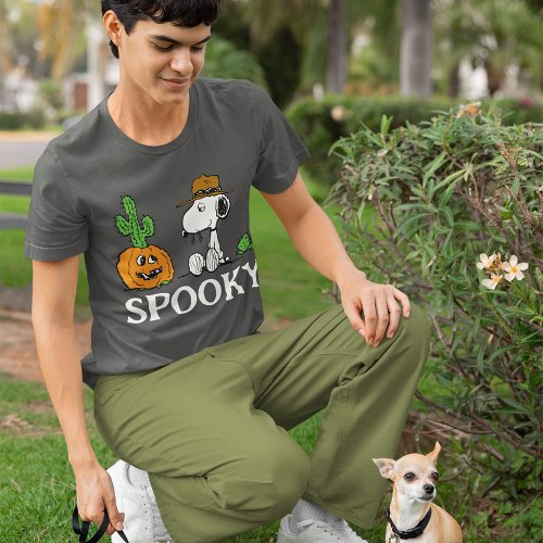 Peanuts  Spikes Desert Halloween T_Shirt