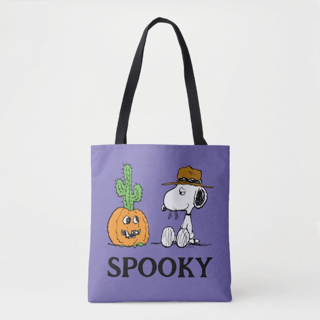 Peanuts | Spike's Desert Halloween Tote Bag (Front)