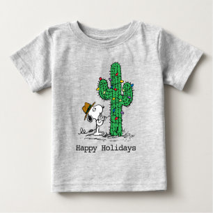 Peanuts Spike's Holiday Cactus Baby T-Shirt