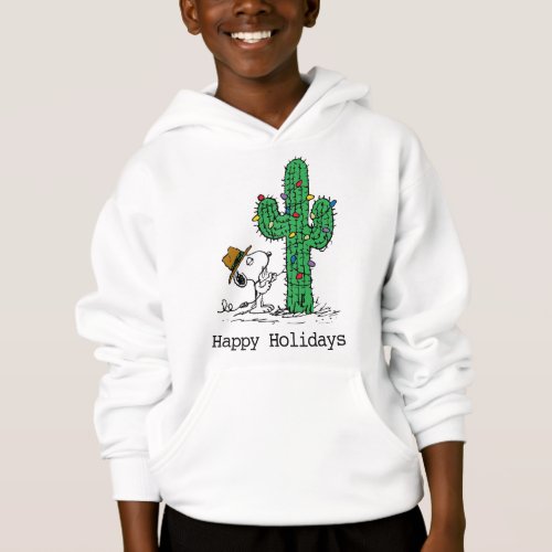 Peanuts  Spikes Holiday Cactus Hoodie