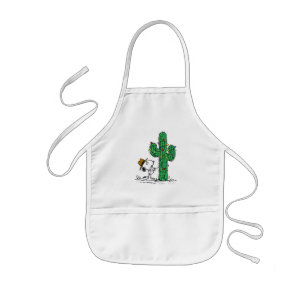 Peanuts   Spike's Holiday Cactus Kids' Apron