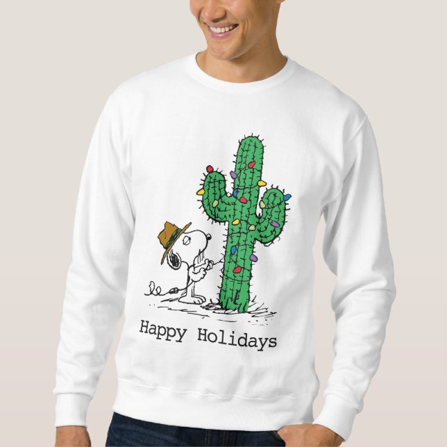 Peanuts | Spike's Holiday Cactus Sweatshirt (Front)