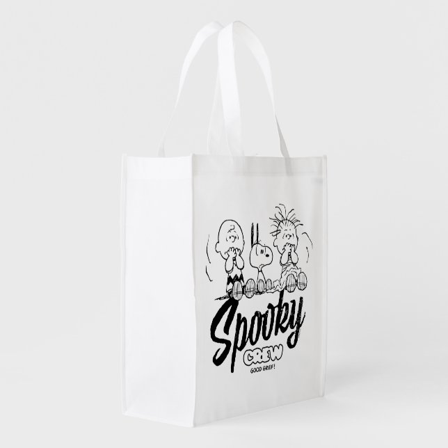 Peanuts | Spooky Crew Good Grief! Grocery Bag