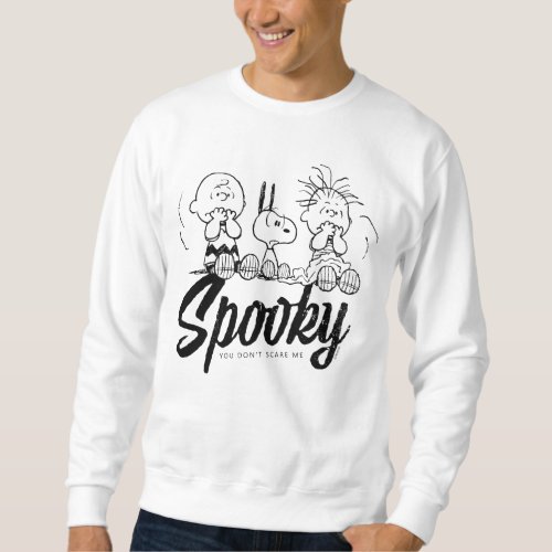 Peanuts  Spooky Crew Good Grief Sweatshirt