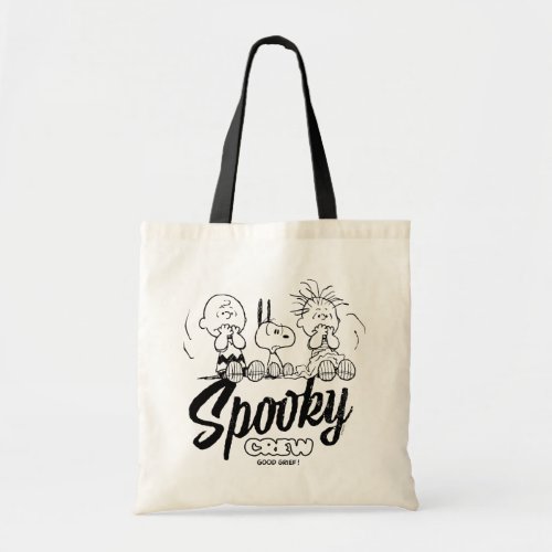 Peanuts  Spooky Crew Good Grief Tote Bag