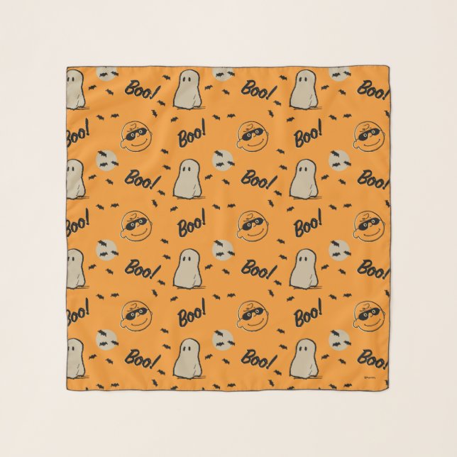 Peanuts | Spooky Crew Halloween Pattern Scarf (Front)