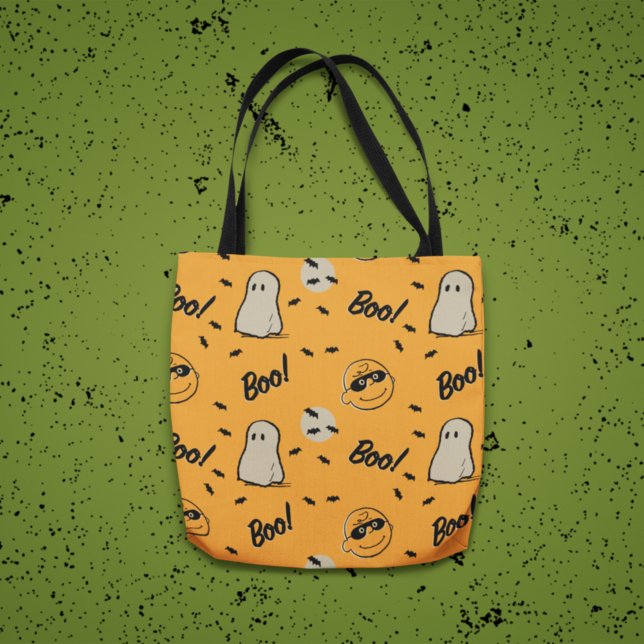 Peanuts | Spooky Crew Halloween Pattern Tote Bag (Creator Uploaded)