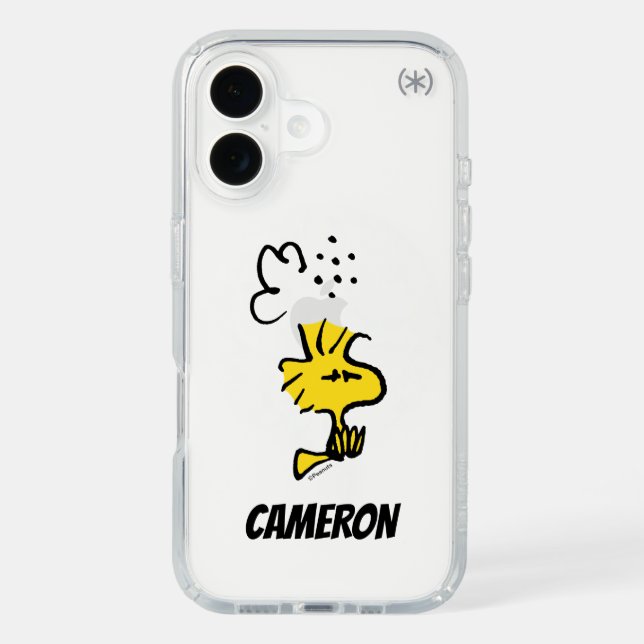 Peanuts | Stunned Woodstock Speck iPhone Case (Front)