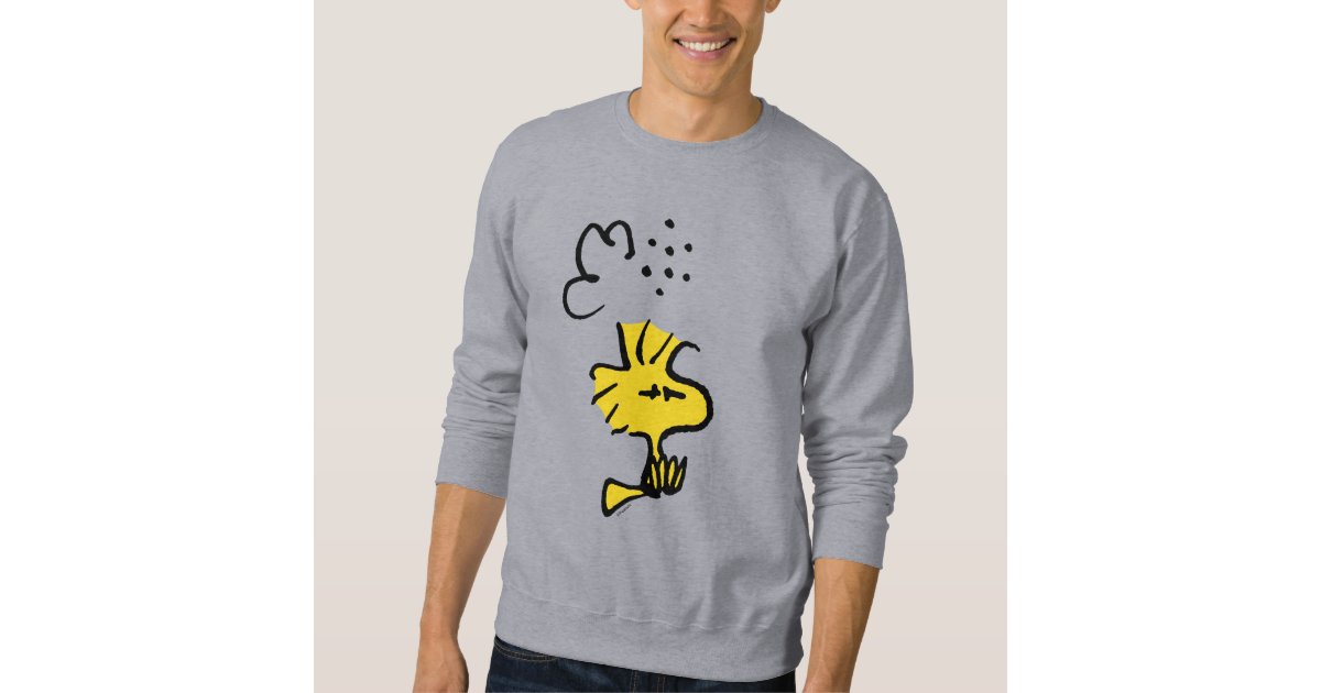 Peanuts Stunned Woodstock Sweatshirt Zazzle