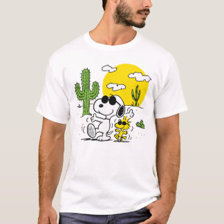 Peanuts Summer Snoopy & Woodstock T-Shirt