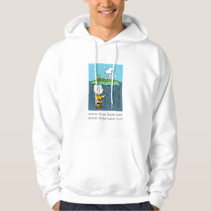 Peanuts Sunny Day Rainy Day Half & Half Hoodie