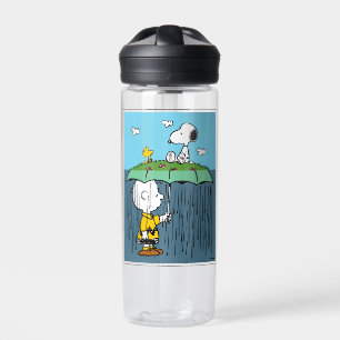 Peanuts   Sunny Day Rainy Day Half & Half Water Bottle