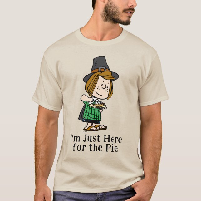 Peanuts | Thanksgiving Peppermint Patty T-Shirt (Front)