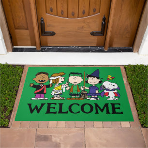 Peanuts   The Boo Crew Doormat