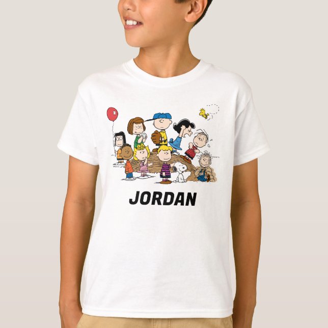 Peanuts | The Gang | Add Your Name T-Shirt (Front)