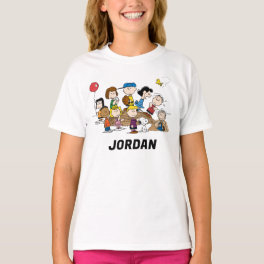 Peanuts   The Gang   Add Your Name T-Shirt