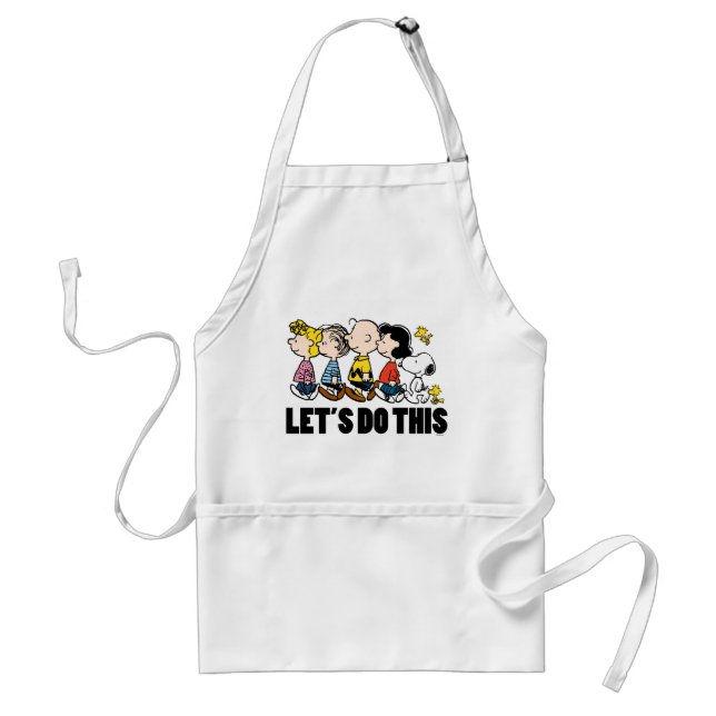 Peanuts | The Gang Adult Apron (Front)