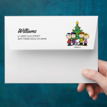 Peanuts | The Gang Around the Christmas Tree Envelope