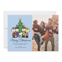 Peanuts | The Gang Around the Christmas Tree Holiday Card