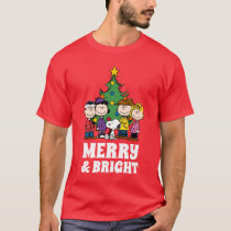 Peanuts | The Gang Around the Christmas Tree T-Shirt