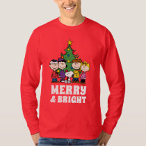 Peanuts | The Gang Around the Christmas Tree T-Shirt