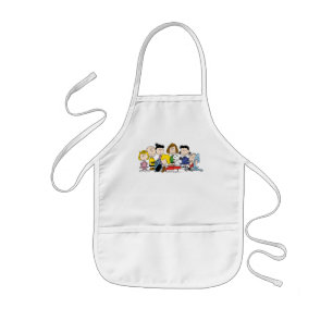 Peanuts   The Gang Around the Piano Kids' Apron