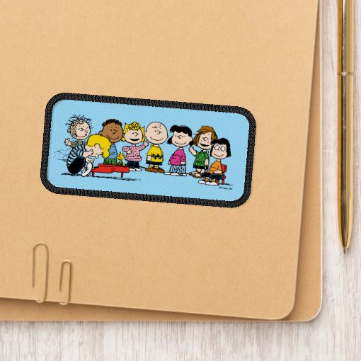 Peanuts The Gang Around the Piano Patch Zazzle
