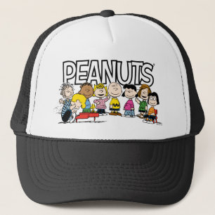 Peanuts   The Gang Around the Piano Trucker Hat