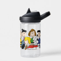 Peanuts | The Gang Around the Piano Water Bottle