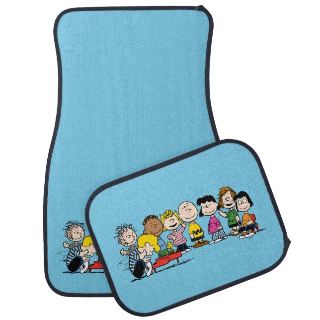 Peanuts | The Gang at the Piano Car Floor Mat (Set)