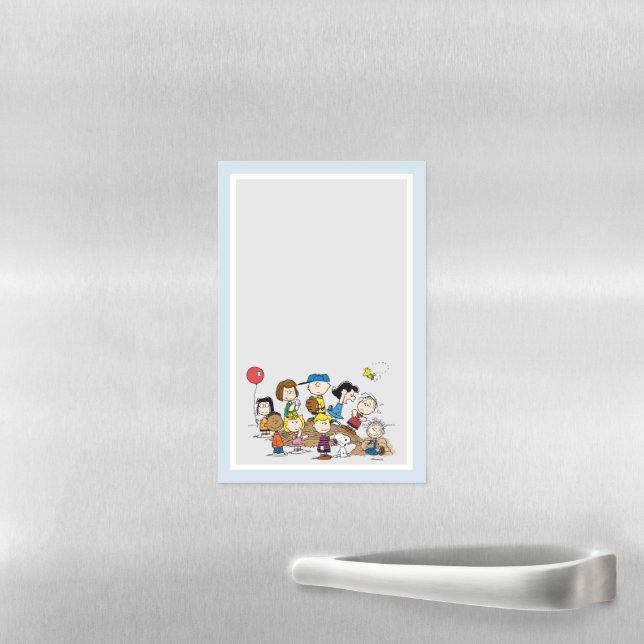 Peanuts | The Gang at the Pitcher's Mound Magnetic Dry Erase Sheet (In Situ)
