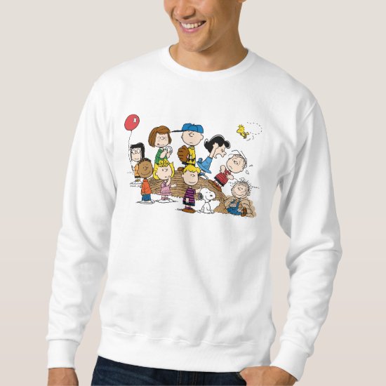 Peanuts | The Gang at the Pitcher's Mound Sweatshirt