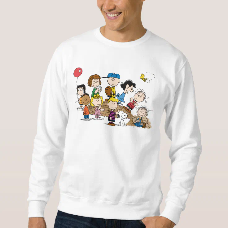 Peanuts gang sweatshirt Clearance