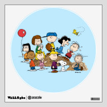 Peanuts | The Gang at the Pitcher's Mound Wall Decal