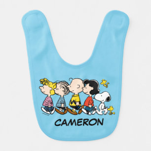 Peanuts The Gang Baby Bib