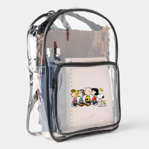 Peanuts The Gang Clear Backpack