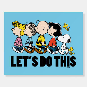 Peanuts   The Gang Foam Board