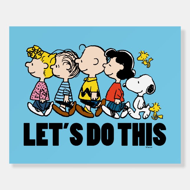 Peanuts | The Gang Foam Board (Front)