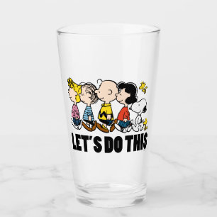 Peanuts The Gang Glass