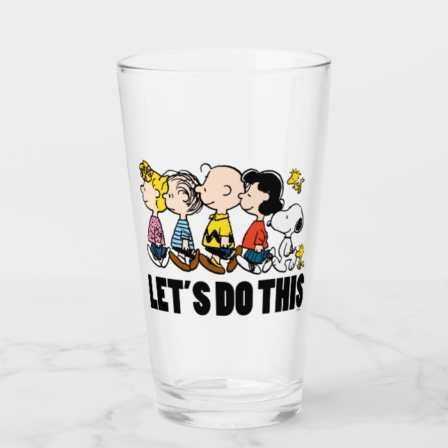 Peanuts | The Gang Glass (Front)