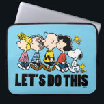 Peanuts | The Gang Laptop Sleeve<br><div class="desc">This design features Charles M. Schulz's popular comic strip gang from the loveable Peanuts series.</div>