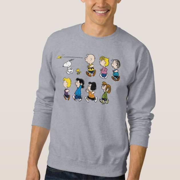 Peanuts gang sweatshirt hot sale