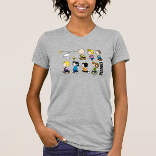 Peanuts   The Gang Moving Forward T-Shirt