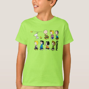 Peanuts   The Gang Moving Forward T-Shirt