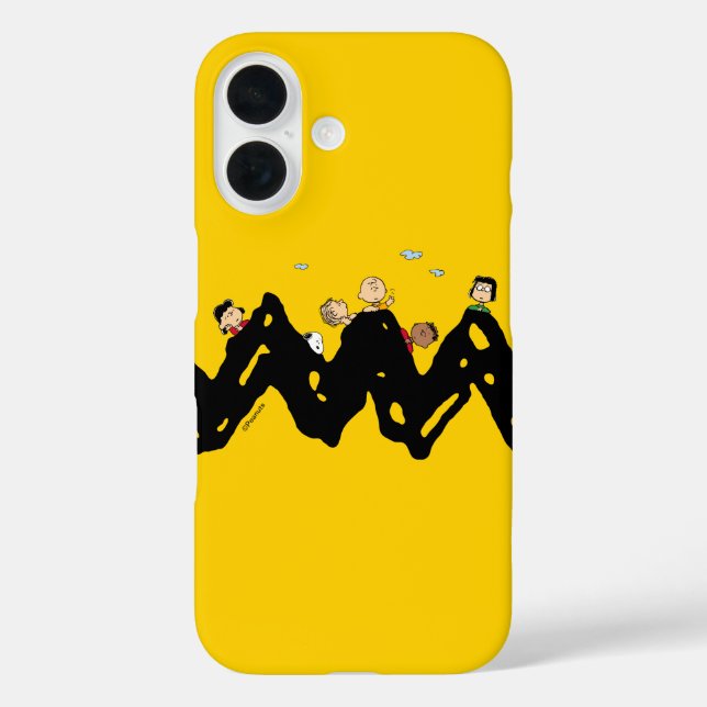Peanuts | The Gang on the Zig Zag Case-Mate iPhone Case (Back)
