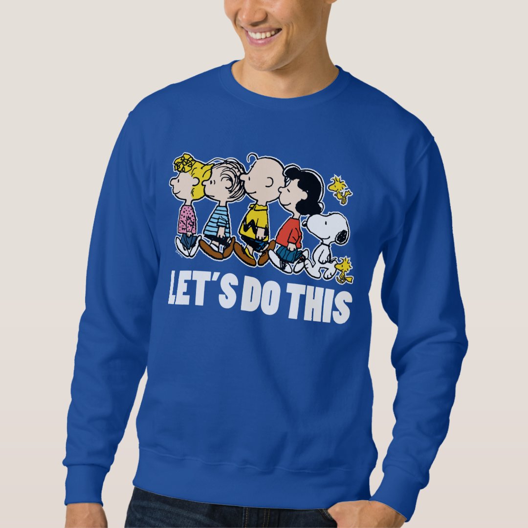 Peanuts The Gang Sweatshirt Zazzle
