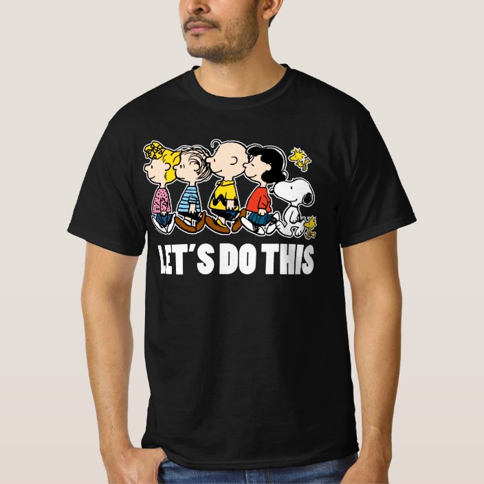 Peanuts The Gang T Shirt Zazzle Com