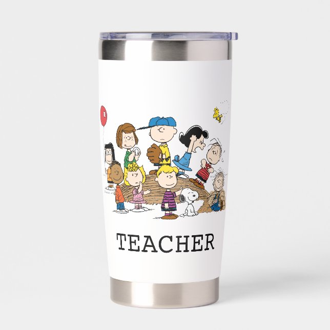 Peanuts | The Gang Teacher Insulated Tumbler (Left)