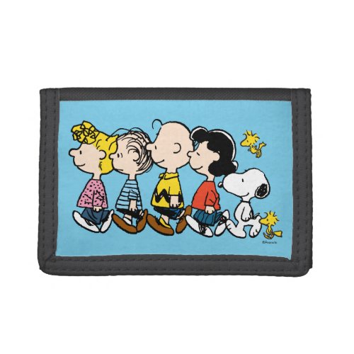 Peanuts  The Gang Trifold Wallet